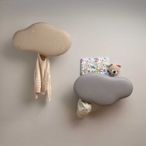 ecoBirdy Marine Coat Rack Stone Grey