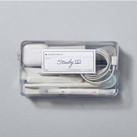 KOKUYO Good Tools Pen Pouch Clear