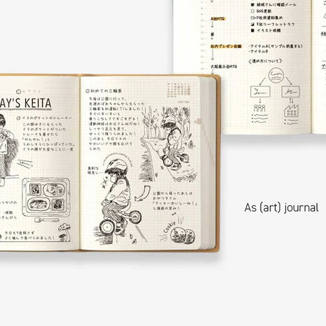 Midori HIBINO Diary 2026 Grey