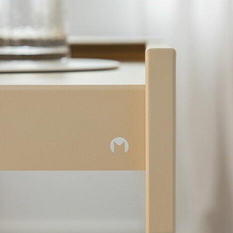 Metallbude Desk Donna Bureau Cashew