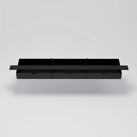 Tiptoe New Modern met lades zwart