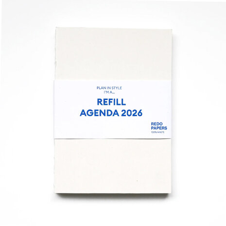 Redopapers Agenda 2026 REFILL