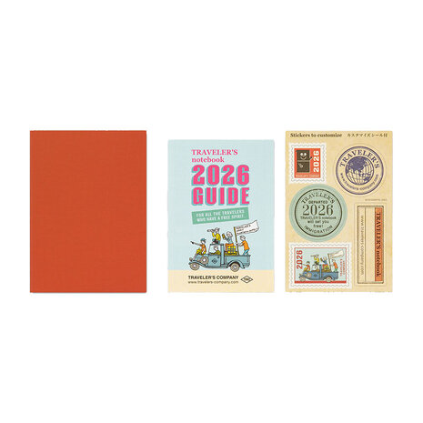 Traveler's notebook Passport Size Diary 2026 Monthly