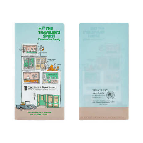Traveler's notebook Diary 2026 Clear Folder 