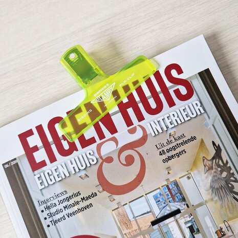 Penco Clampy Pla-Clip neon yellow