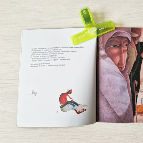 Penco Clampy Pla-Clip neon yellow