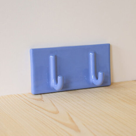 Studio Lotte Swart hoangop double lavendelblauw