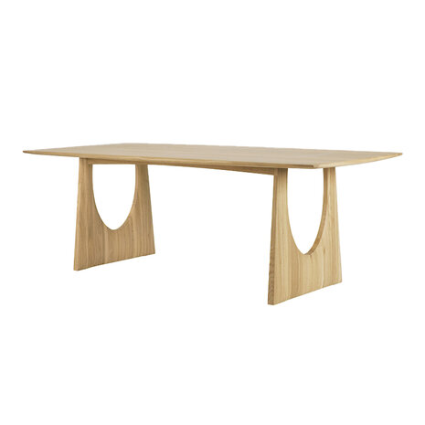 Ethnicraft Geometric rectangular dining table
