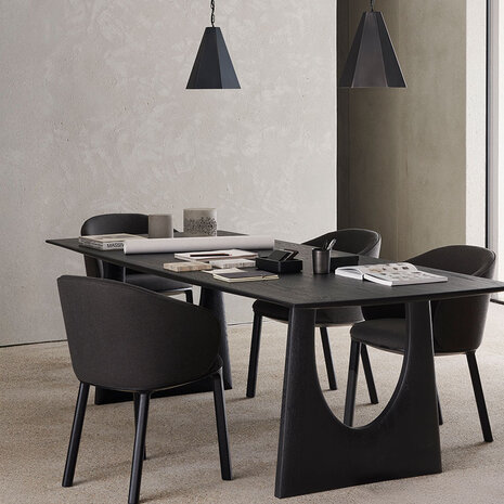 Ethnicraft Geometric rectangular dining table