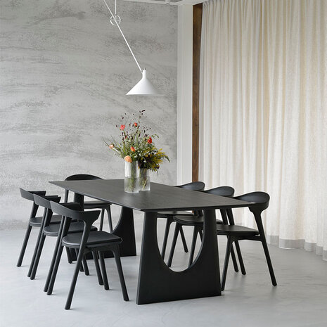 Ethnicraft Geometric rectangular dining table