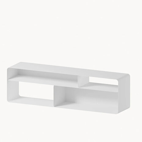 Metallbude  lowboard Tavir wit