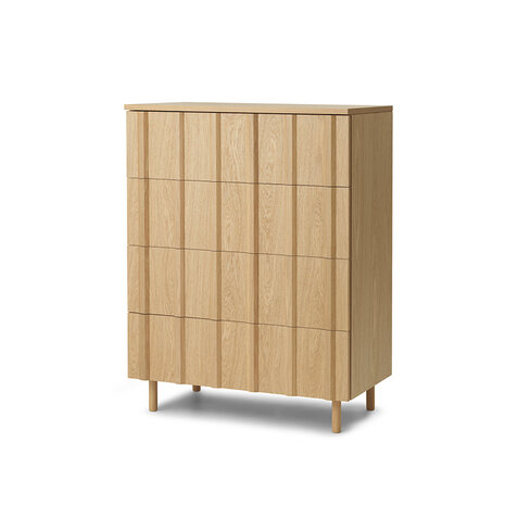 Normann Copenhagen RIB Dresser w 4 drawers oak