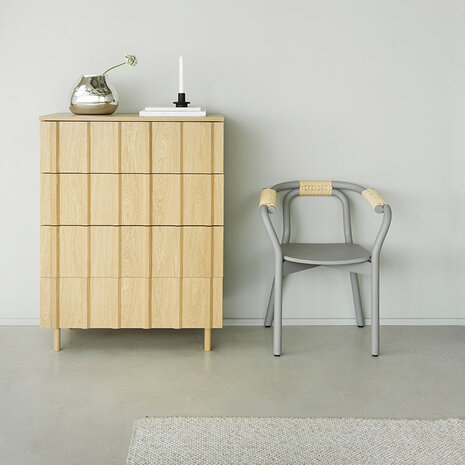 Normann Copenhagen RIB Dresser w 4 drawers oak