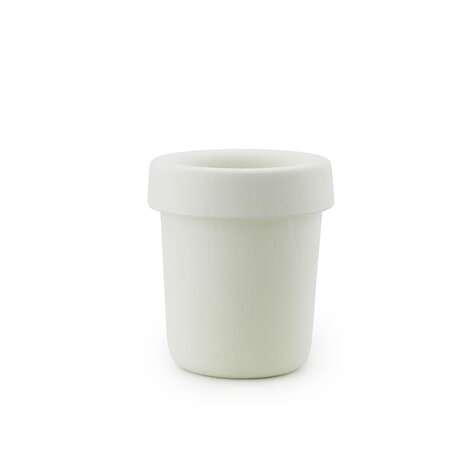 Normann Copenhagen Hide prullenbak Creme Wit