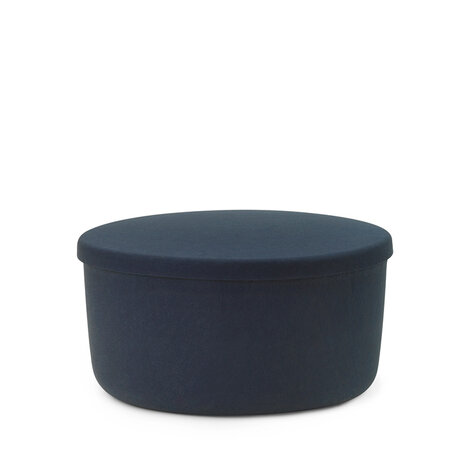 Normann Copenhagen Hide storage pouf large