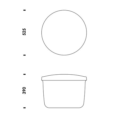 normann copenhagen hide storage pouf small