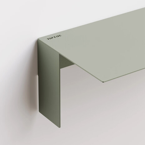 Tiptoe Pli floating shelf  eucalyptus