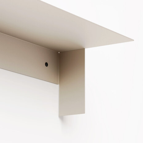 Tiptoe Pli floating shelf creme