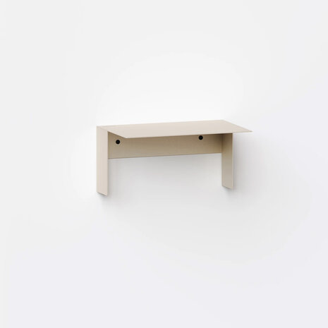 Tiptoe Pli floating shelf 30 cm creme white