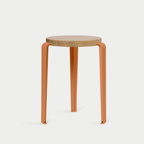 TIPTOE LOU Stool Oak