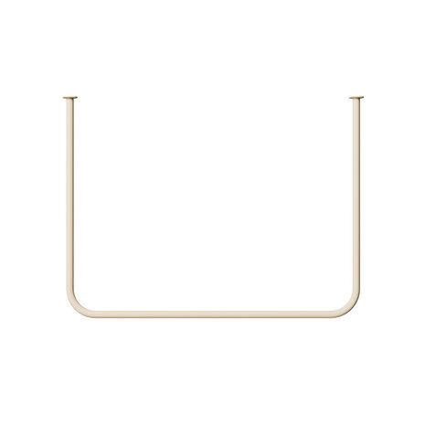 Metallbude plafondkledingstang ENIO - Cashew