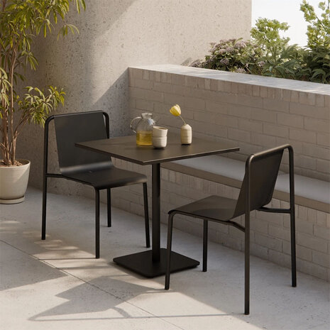 Moka Bistro tafel vierkant