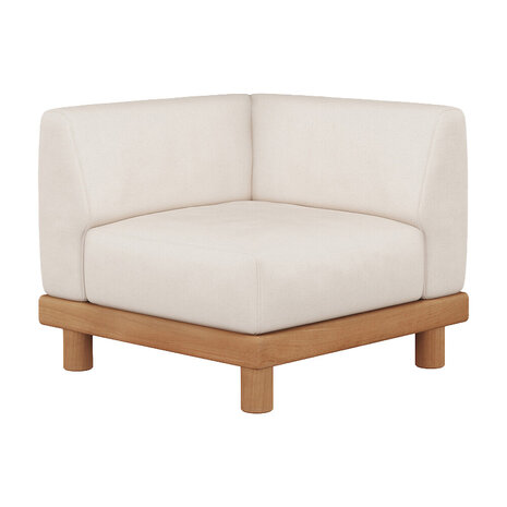 Ethnicraft Monocle outdoor sofa hoekelement