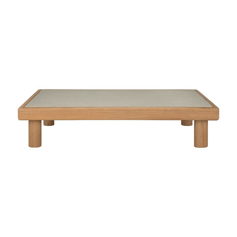 Ethnicraft Monocle outdoor Koffietafel Teak en Beton