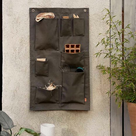 Ferm Living Bark Garden Wall Storage - Olive