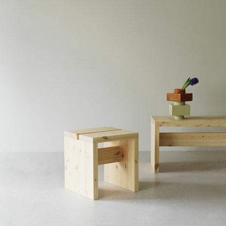 Normann Copenhagen Stretch Kruk Grenen