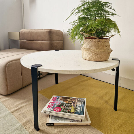 XXL SALE -TIPTOE VENEZIA recycled plastic koffietafel - 