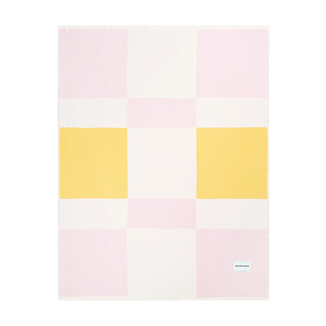 Maison Deux katoen plaid 