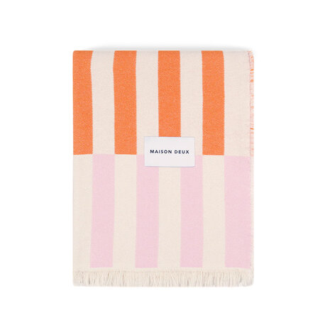 Maison Deux Tile Coton Plaid