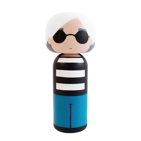 Andy Warhol Kokeshi doll
