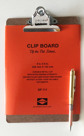 Hightide clipboard A5 chrome