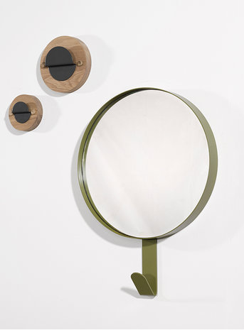 the hook mirror khaki universo positivo