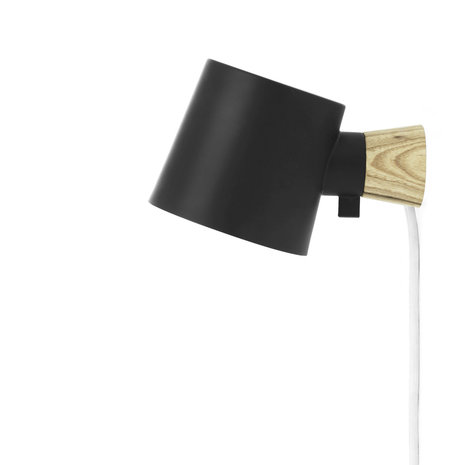 Rise wall lamp normann copenhagen black