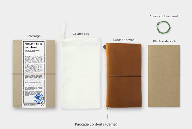 Travelers notebook camel starters set