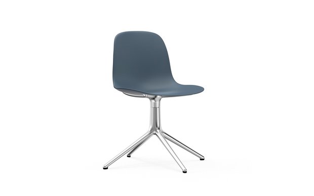 Normann Copenhagen Form chair swivel  4L blue