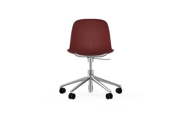 Normann Copenhagen Formchair gaslift Swivel rood