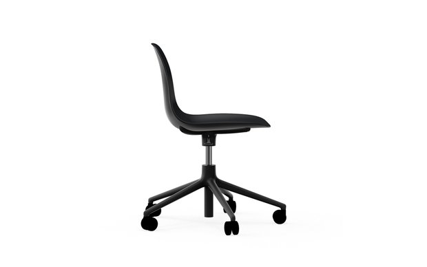 Normann Copenhagen Formchair gaslift Swivel zwart