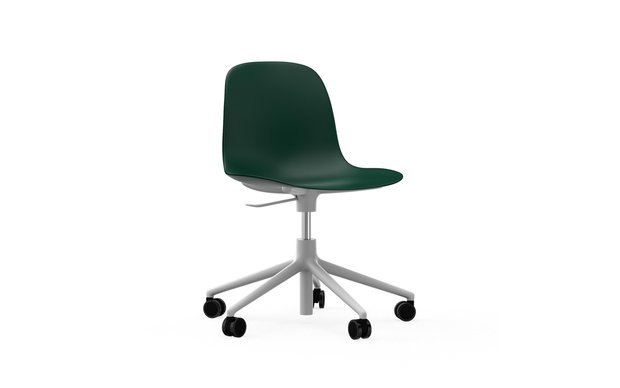 Normann Copenhagen Formchair gaslift Swivel groen