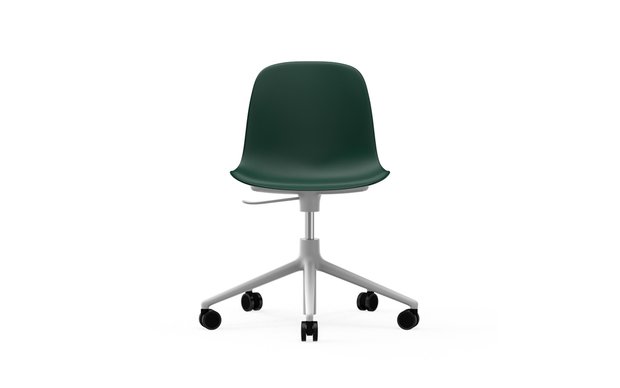 Normann Copenhagen Formchair gaslift Swivel groen