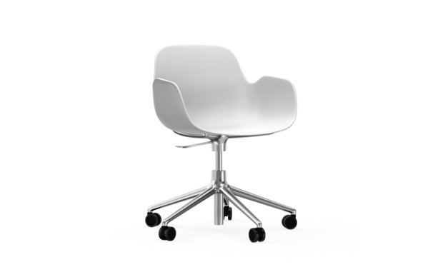 Normann-Copenhagen-Form-Swivel-Armchair-5W-gaslift white