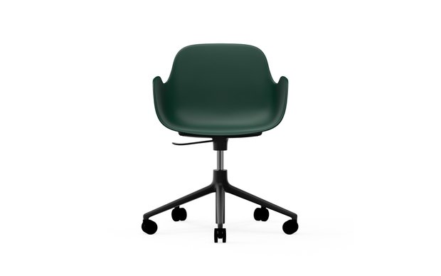 Normann-Copenhagen-Form-Swivel-Armchair-5W-gaslift green