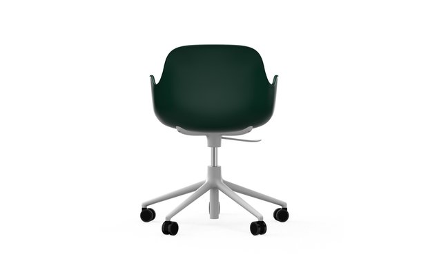 Normann-Copenhagen-Form-Swivel-Armchair-5W-gaslift groen