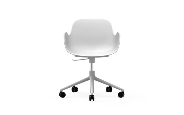 Normann-Copenhagen-Form-Swivel-Armchair-5W-gaslift white