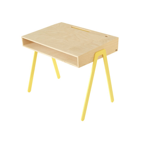 in2wood kids desk large yellow