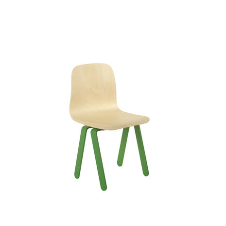 in2wood kids chair small green