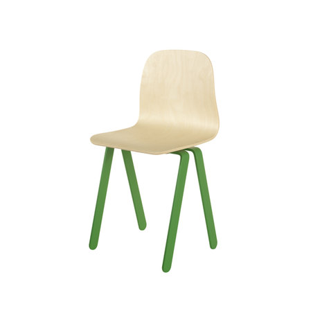 in2wood kids chair large green